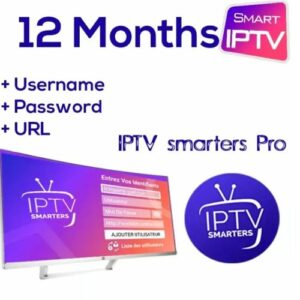 12-Month IPTV Subscription